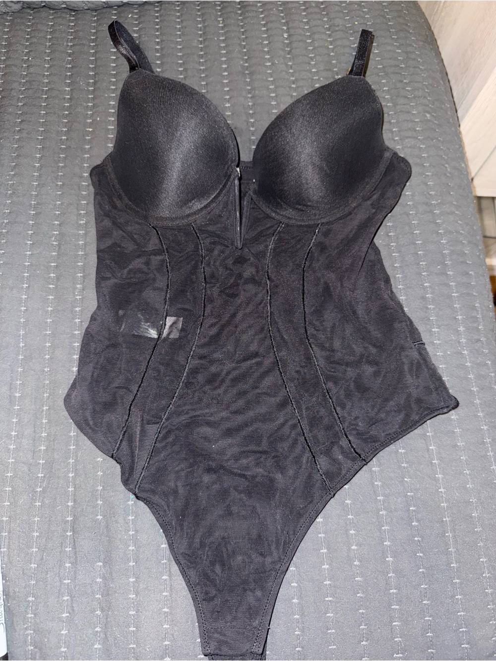 sofia by sofia vergara Black Underwire Shaping Bodysuit